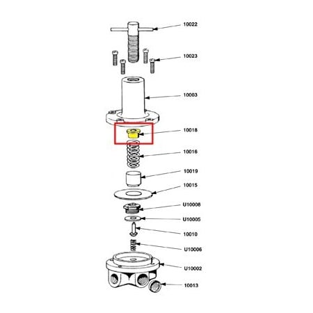 Sharpe Manufacturing 18-17 SPRING WASHER SH10018
